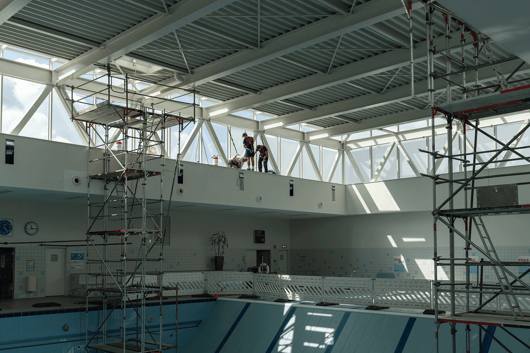 SICHTSCHUTZFOLIE Hallenbad Schwimm'in Düsseldorf – Foto 7