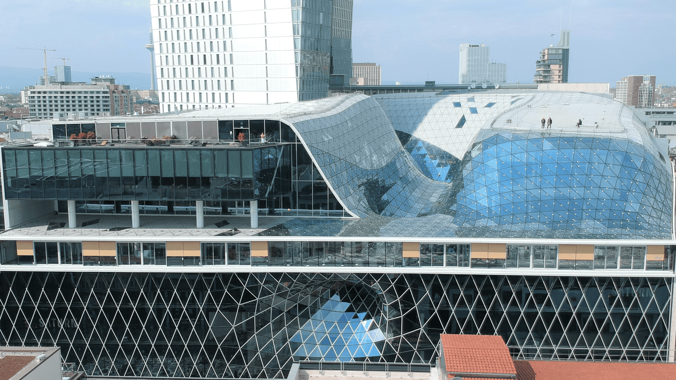 SONNENSCHUTZFOLIE Einkaufszentrum MyZeil Frankfurt – Foto 5