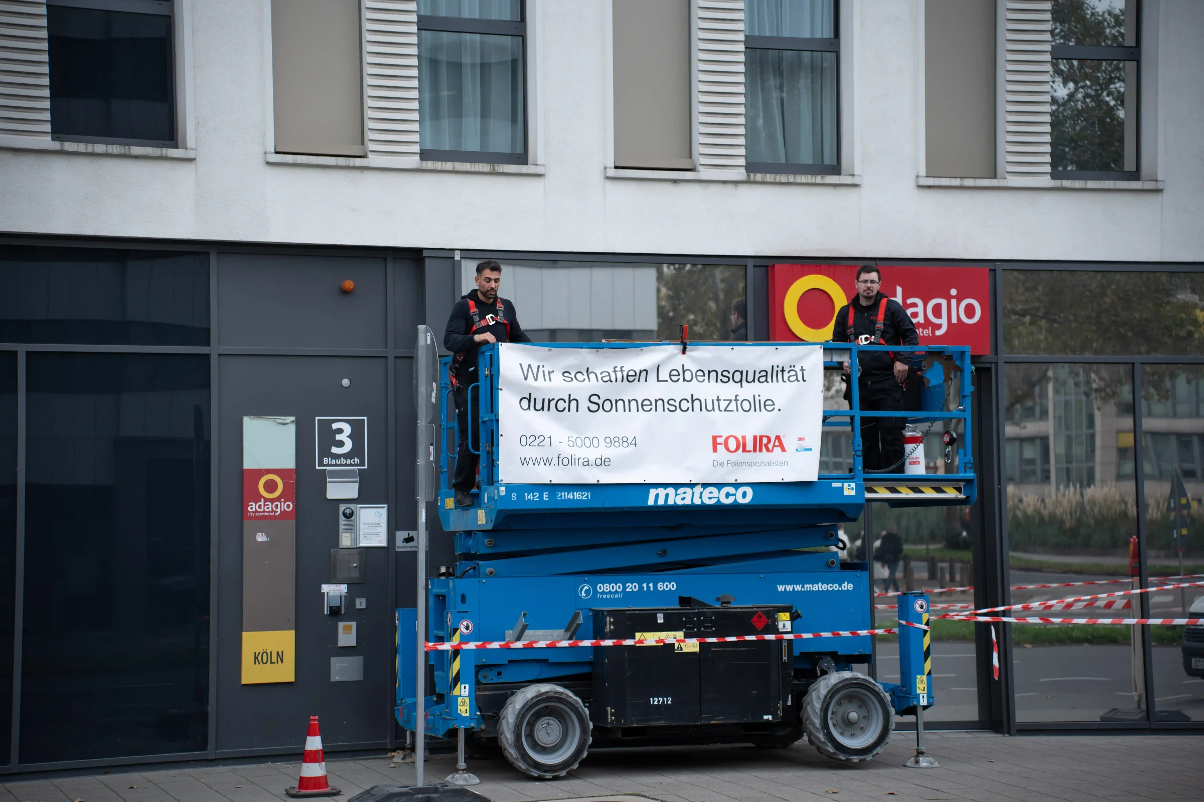 SONNENSCHUTZFOLIE Adagio Apart Hotel Köln – Foto 5