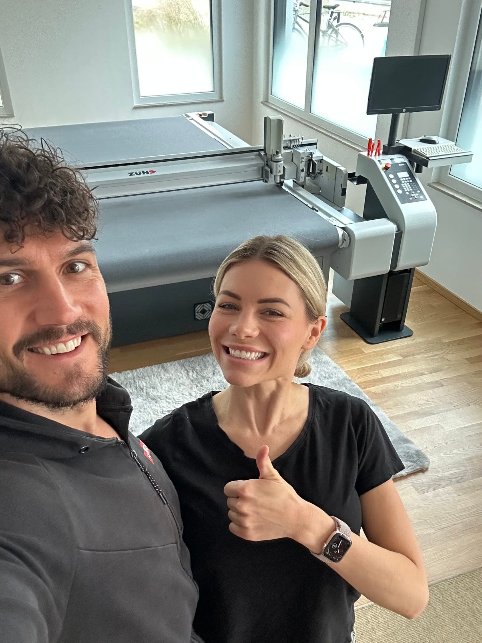 Geschäftsführer von Folira, Jasmin Raich und Paul Griffig